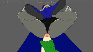 Starfire Melts Under Ravens Seductive Embrace in Hot Titan Tryst