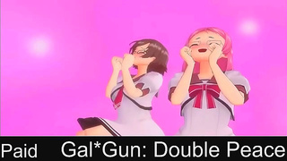 Galgun Guys Spark Fiery Romance Mid Shootout in Sultry Anime Action