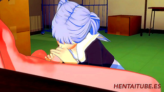Noelle Pleasured Filled in Hot 3D Hentai Encounter With Rough Loving