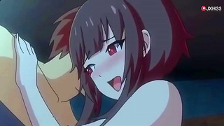 Megumin Ignites Passion With Kazuma in Sultry Konosuba Tryst