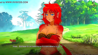 Dragoness Ruby Claims Her Hero in Fiery Post-Battle Embrace