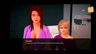 Fiery Redhead Teases Curvy Stepmom in Hot Domestic Seduction Scene