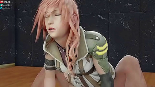 Lightnings Forbidden Desires Unleashed in Hot Final Fantasy Encounter