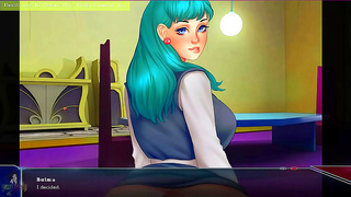 Bulmas Curvy Allure Ignites Fierce Anal Encounter in Steamy Hentai Fantasy