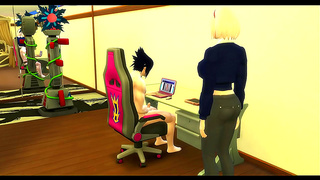 Sasuke Caught Masturbating While Naruto Dominates Sarada – Sakurai Interrupts