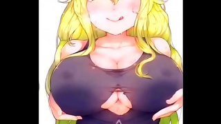 Busty Mikus Wild Encounter with Petite Beauty in Dragon Ball Heat