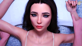 Plump Cartoon Beauty Rides Hard in Steamy 3D Hentai Fantasy