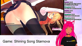 Neko Tempts Curvy Idols in Sultry Shining Song Starnova Seduction