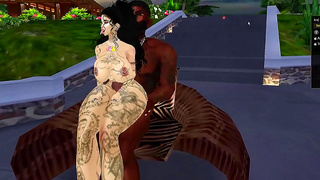 IMVU Vixen Rides Hard Through Steamy Animation to Mind-Blowing Pleasure