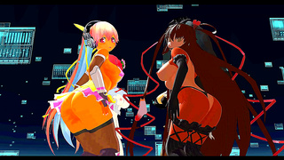 Anime Goddesses Unveil Forbidden Desires in Seductive Concert Rhapsody