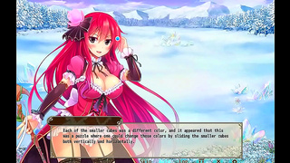 Busty Flower Knight Tempts Brave Hero in Steamy Anime Encounter