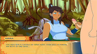 Katara Korras Secret Tryst with Asami Ignites in Forbidden Avatar Desire