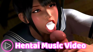 Alluring Japanese Waifu Unleashes Desire in Hot 3D Hentai Encounter