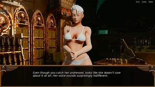 Albino Warrior Stepsis Bound in Steamy Sparring Match with Ripped Comrades