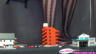 Giantess Dominates Japan with Sensual Vore Hypnotic Expansion Fantasies
