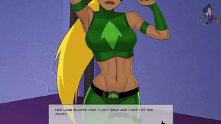 Blackfires Hot Tryst with DC Heroes Ignites in Steamy Office Fantasy