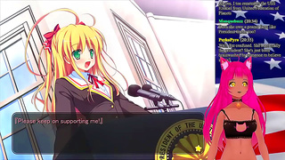 Plump VTuber Teases Fans During Spicy Anime Game Stream Extravaganza