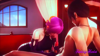 KDA Stars Share Steaming Solo Sessions with Explosive Climaxes