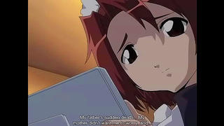 Maid Succumbs to Busty Beautys Allure in Hot Hentai Tryst