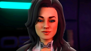Commander Shepard Claims Miranda in Hot Zero-G Rendezvous – Mass Effect Fantasy