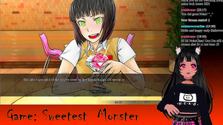 Busty LewdNeko Teases Fans with Spooky Seduction in Hot Halloween Stream