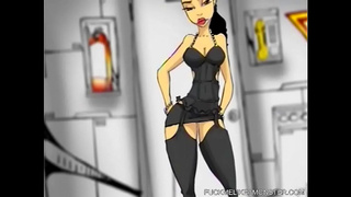 Voluptuous Teen Teases Muscular Plumber in Hot Hentai Fantasy