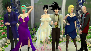 Chi Chis Secret Tryst Ignites on Her Wedding Day to Goku – Dragon Ball Sin