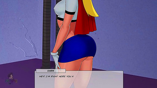 Supergirl Ravens Forbidden Tryst Ignites Passion in DC Hentai Tale