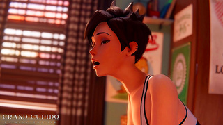 Tracer Ignites Steamy Overwatch Adventure with Fiery Passion Excitement