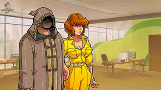 April ONeil Succumbs to Akaburs Tempting Genie Powers inForbidden Tryst