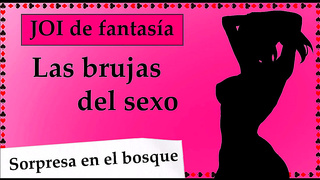 Lost in Magic Woods – Seductive Witch Casts Erotic JOI Spell on Lost Traveler