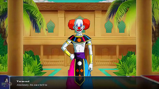 Alien Clown Seduces Goku in Fiery Dragon Ball Encounter