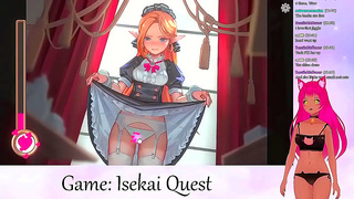 Nekos Hot Live Stream Ignites with Creamy Anime Pleasure during Game Night