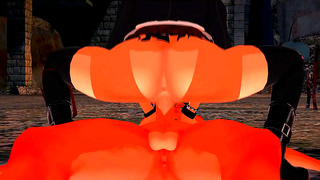 Annie Surrenders to Mikasas Touch in Sensual 3D Hentai Fusion