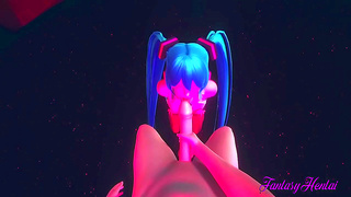 Mikus Hot 3D Blowjob Adventure – Stripped Down Sensual POV Action