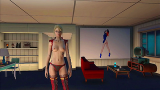 Blonde Beauty Tempts Lone Wanderer in Hot Fallout Hentai Tryst