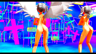 Futa Goddess Takes Giant Cock in Steamy MMD Animation Showdown