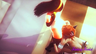 Violets Hot 3D Hentai Fantasy – Wild Desires Ignite in Steaming Action