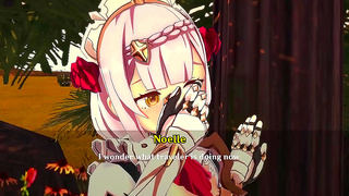 Noelle Embraces Taboo Lust with Huge Dick in Hot Hentai Encounter