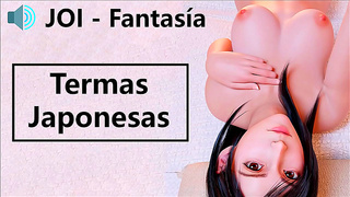 Tifa Yuffies Sensual Hot Springs Tryst – Spanish JOI Delight
