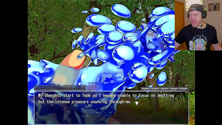 Slimy Temptation: Hero Succumbs to Seductive Slimes Forbidden Desires