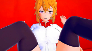 Soma Erina Ignite Steamy Sex After Kitchen Battle in Food Wars