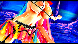 Alluring Anime Beauties Ignite Flames with Sensual Dance in Hot MMD Show