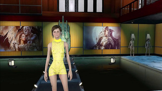 Brunette Seduces With Fallout 4 Vibes in Hot 3D Hentai Encounter