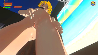 Vampire Queen Rules the Dark Waters with Steamy 3D Hentai Piss Domination