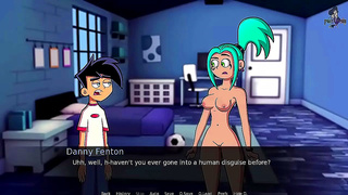 Ruby-Rebel Summons Ghostly Desire in Steamy Danny Phantom Encounter