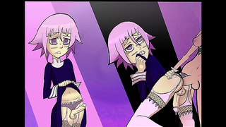 Maka Succumbs to Cronas Dark Allure in Sultry Soul Eater Tryst