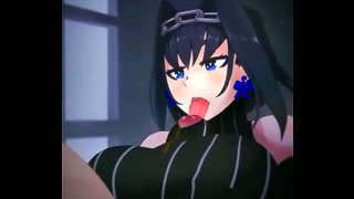 Kronii Temptation Ignites Hot Desires in Sensual Hentai Fantasy