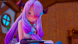 Granblue Fantasy: Steamy Starlit Tryst in High Definition Animation