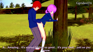 Cute Student Takes Rough Outdoor Ride in Steamy Koikatsu Encounter